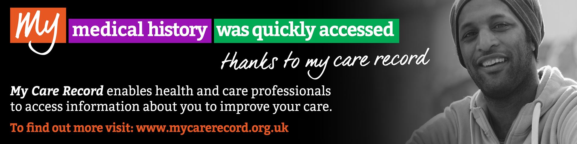 My Care Record Banner